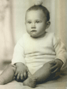 A picture of Jim taken in 1937 when he won a beautiful baby competition