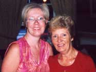 Claire with mum, Rita