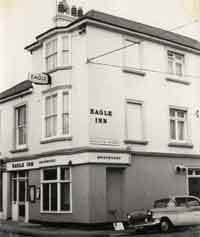 photograph of the Eagle pub dated 1975